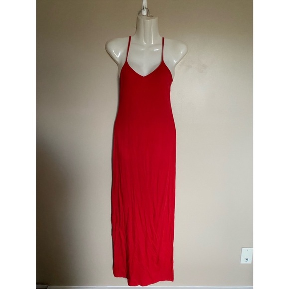 ◾️3/$25 Red Jersey Maxi Dress - Picture 4 of 4